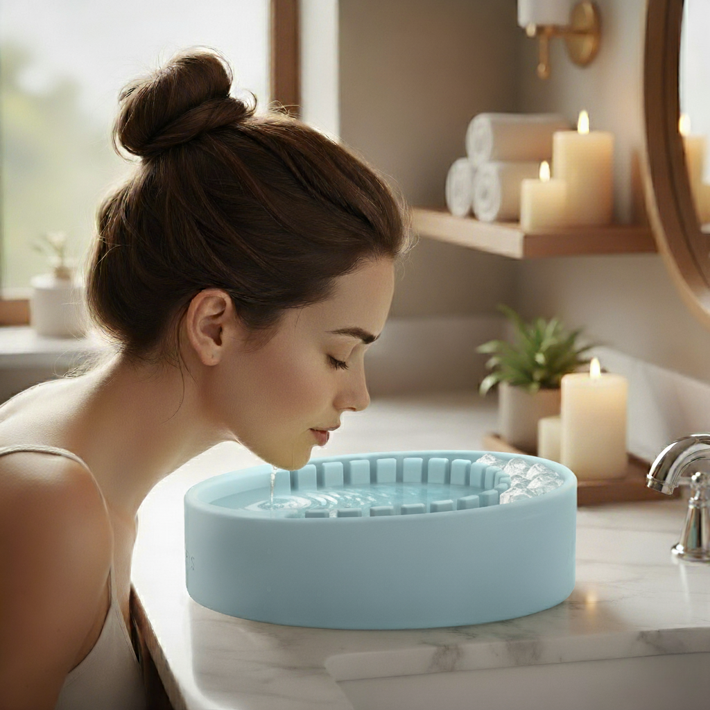 Arauris Pure - Facial Cold Plunge Bowl with Ice Chamber